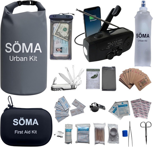 Kit sopravvivenza ore - 72,
